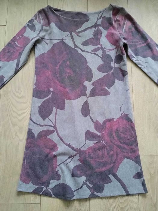 Piękna jesienna bluzka tunika S/36