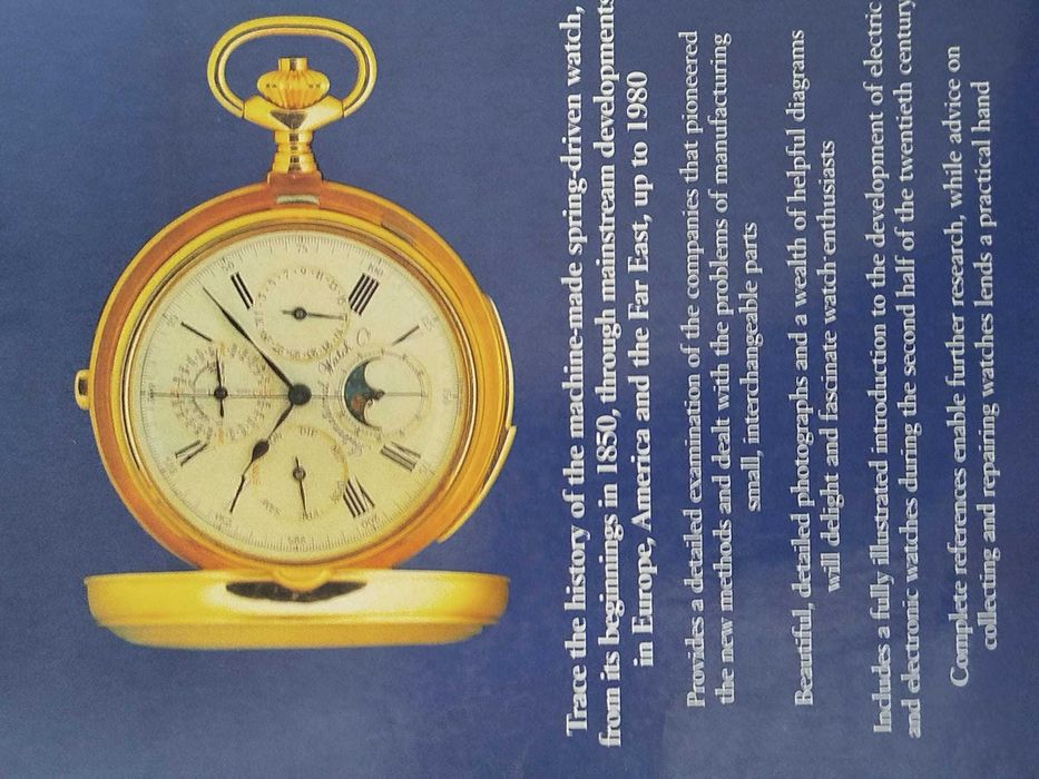 Livro raro Watches 1850 - 1980 M. Cutmore