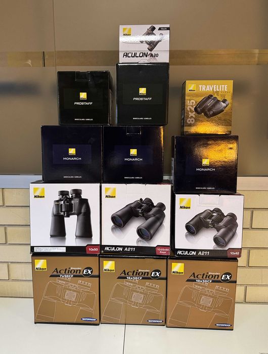 Nikon Aculon Новый бинокль из США