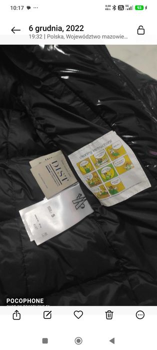 Kurtka czarna Moncler S