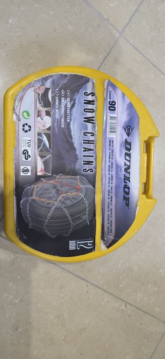 Łańcuchy śnieżne KN 90 DUNLOP.