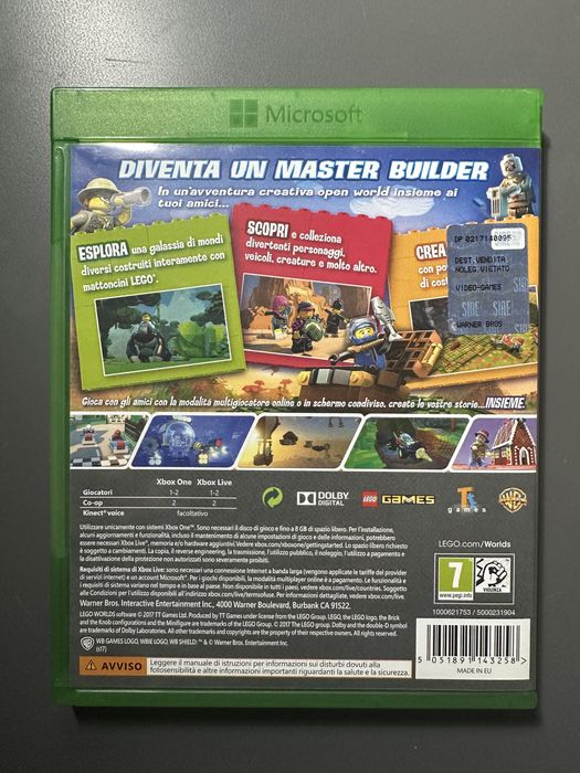 LEGO Worlds Xbox One stan BDB