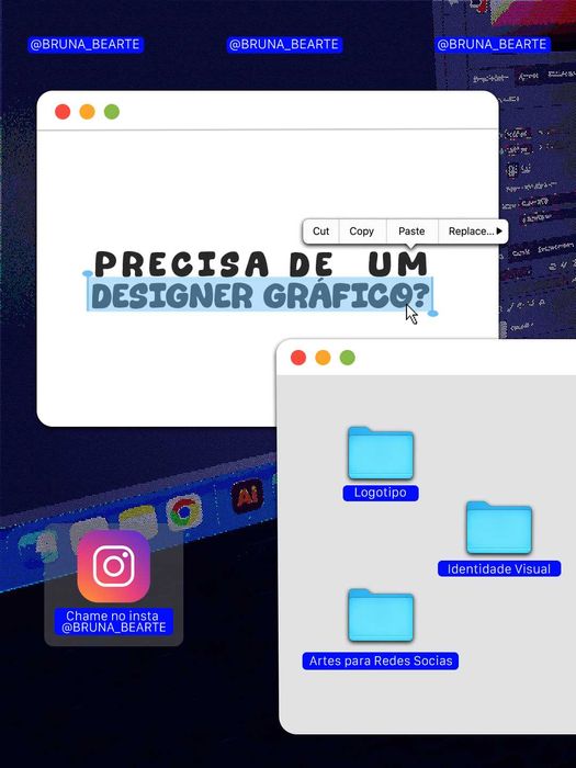 Designer Gráfico - Logotipos, Materiais Digitais e Identidade Visual