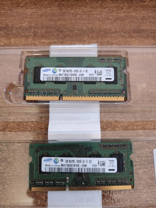 Модуль пам'яті SODIMM Samsung 1-2 GB DDR3 1333 MHz Б/у