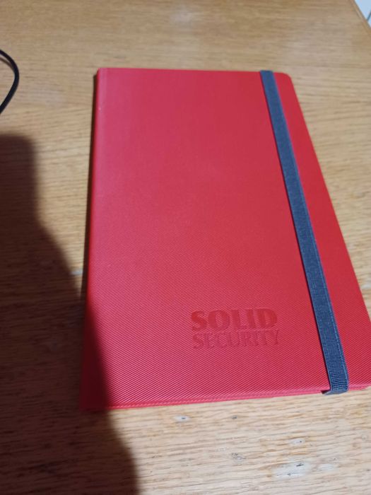 notes elegancki czerwony do notowania zeszyt na prezent