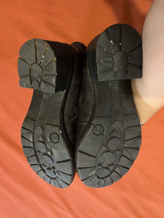 Шкіряні зимові сапожки