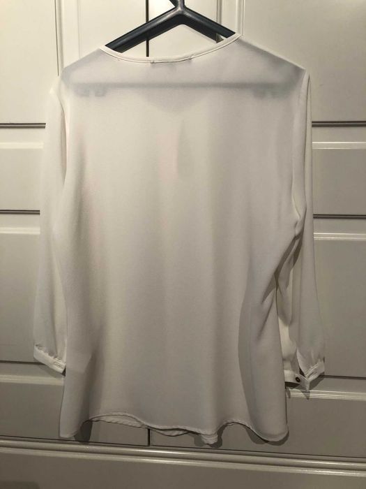 blusa branca MASSIMO DUTTI  40