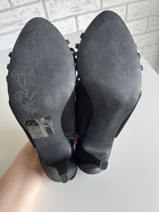 Buty/sandały na obcasie damskie Clarks 38 Nowe !