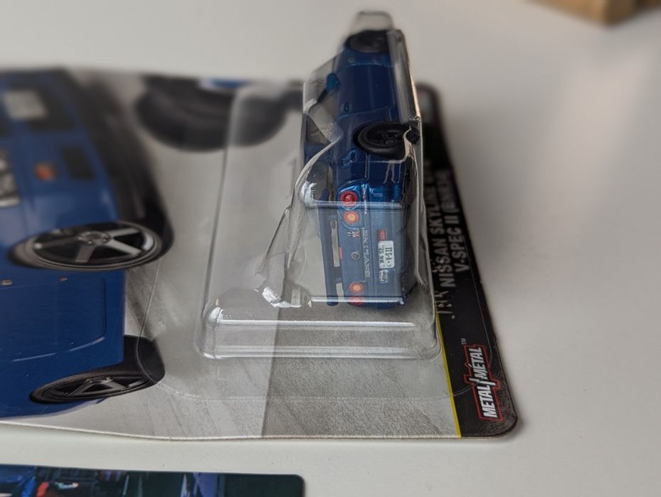Nissan Skyline GT-R R34 Hot wheels timeless icons хот вілс Ніссан