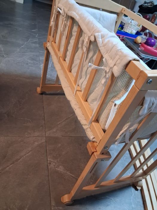 Roba kołyska niemowlęca 4w1 dostawka 8943