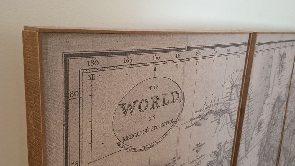 Mapa Mundo Vintage
