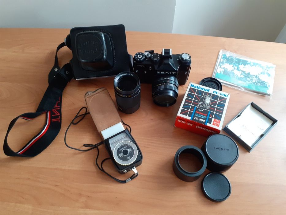 Aparat ZENITH TTL + obiektyw JUPITER 37A