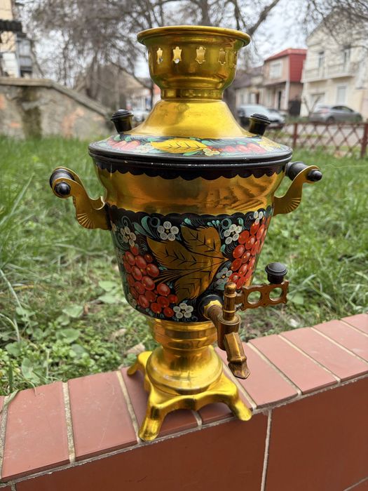 Электросамовар расписной