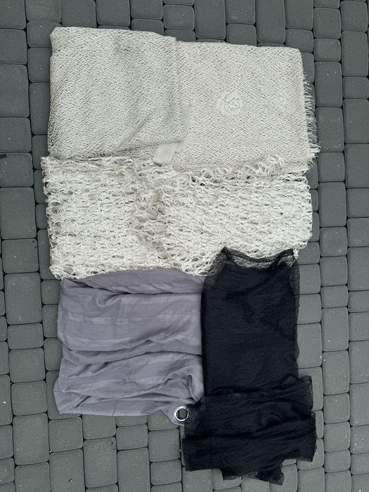 Firanki zasłony komplet zestaw