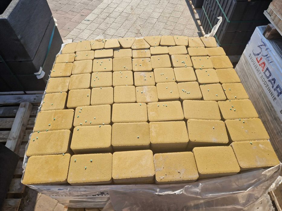 Kostka Brukowa Nostalit 6 cm Bez Fazy żółty Jadar Podjazd Okazja