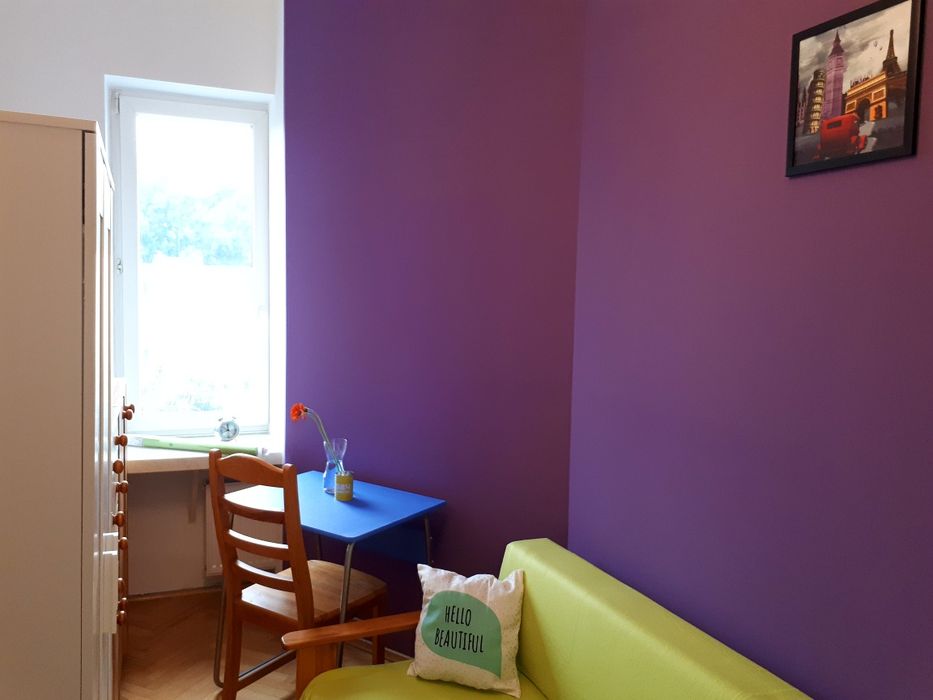 **The room in the center available from now**
