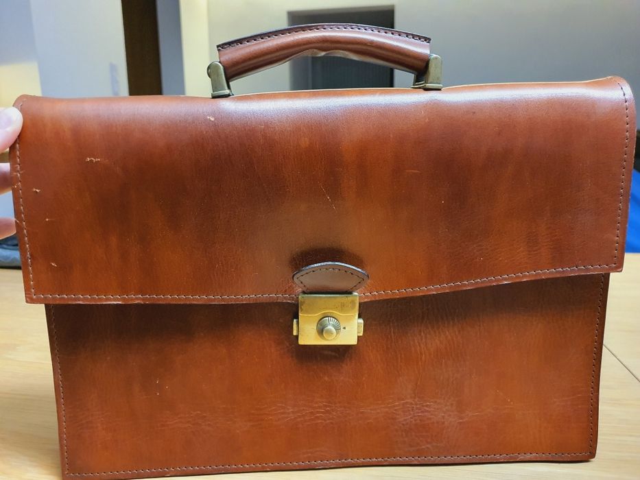Teczka aktówka skóra wykonana w Polsce Nowa!