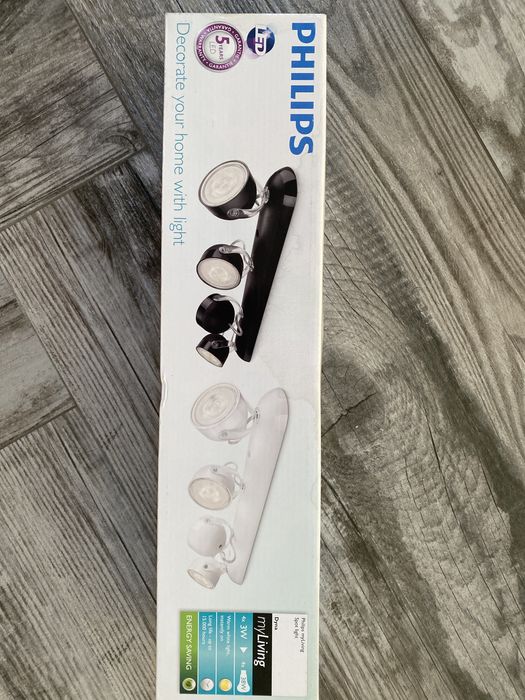 Lampa sufitowa LED Philips 4x3W Myliving