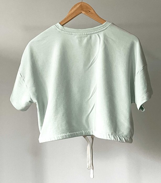 ONLY mentolowy top damski crop top, rozmiar M