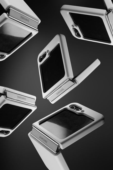 Преміум якість! Силіконовий чохол з мікрофіброю Samsung Galaxy Z Flip