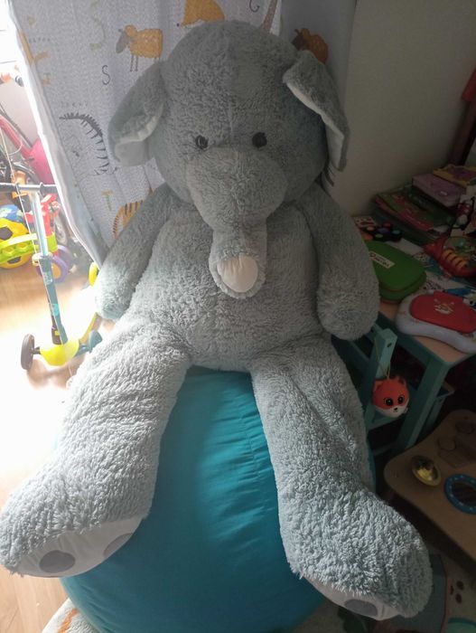 Peluche grande elefante