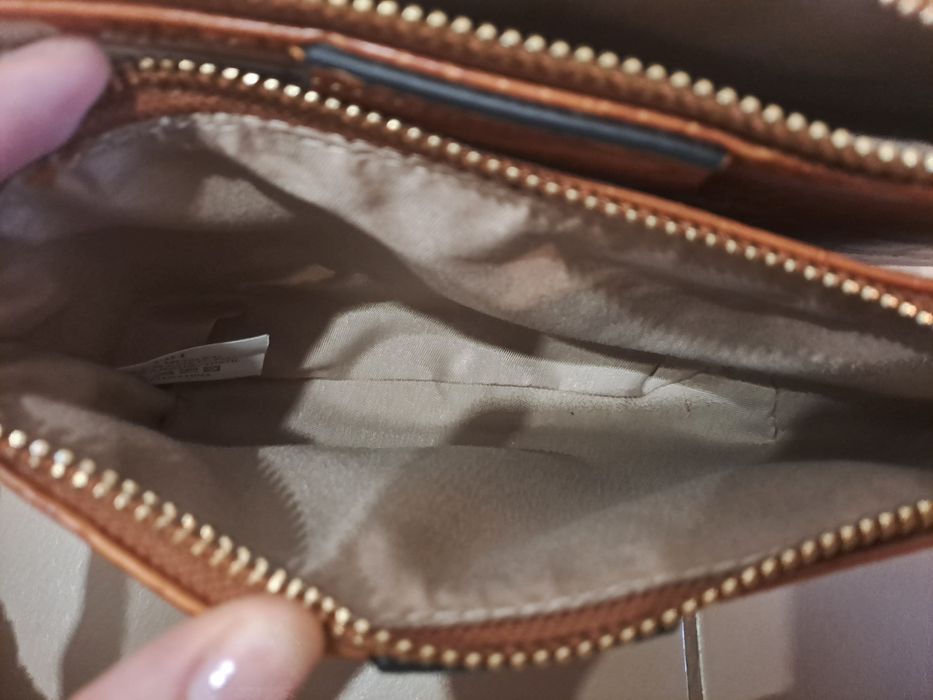 Pack 3 em 1 Malas de Mão e Tiracolo Castanho Croco + Monedero