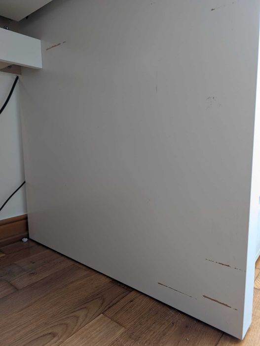Secretária Branco IKEA MALM extensível 151x65 [extensão +70 cm)