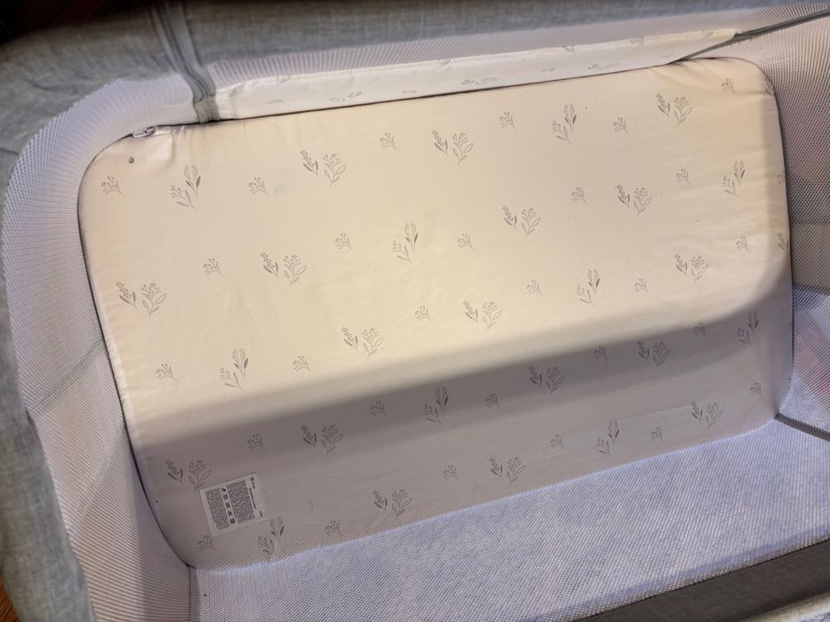 Łóżeczko/dostawka Lionelo Luna + dodatki