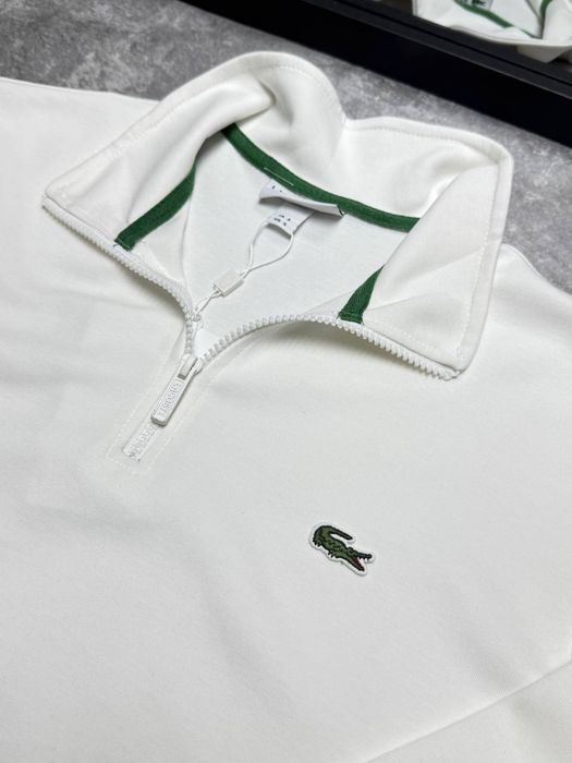 Lacoste 1/3 zip / Полузамок /Лакоста Всі розміри Нова