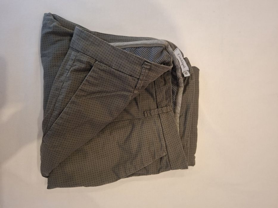 Spodnie materiałowe męskie Conbipel 50 L khaki