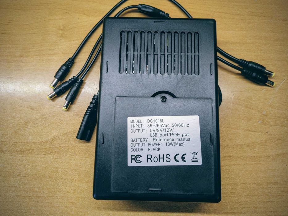 ДБЖ для роутера DC 5V/9V/12V Чорний Новий Без АКБ