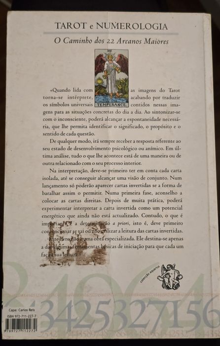 Tarot e Numerologia - Luís Resina - Livro