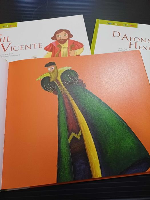 Nomes com História. D.Afonso Henriques e  Gil Vicente