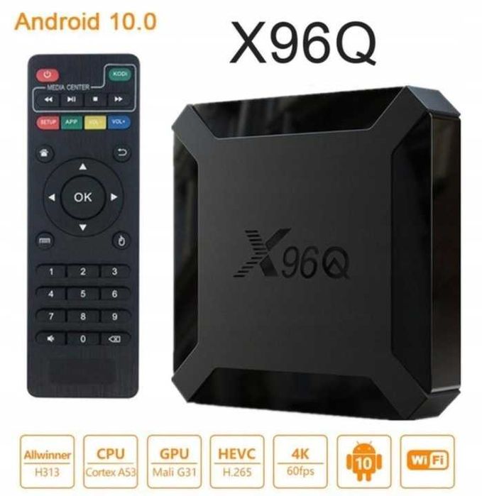 TV Box Android 10 Smart TV 2gb/16gb WiFi 4K 787