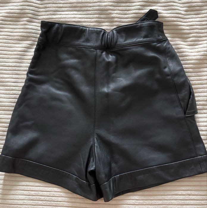 Шорти з натуральної шкіри