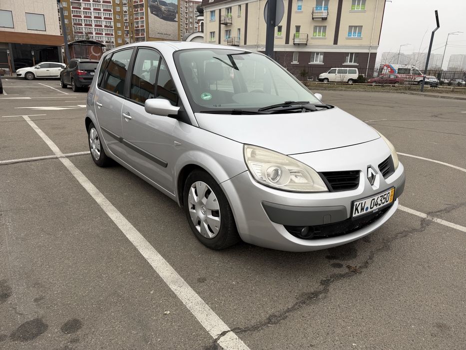 Продам Рено Сценік
Свіжо пригнаний з Германії 
1,9 дизель
2007р
Пробігу 230т
Пригнаний на Фонд
Зробимо Акт для тимчасової реєстрації