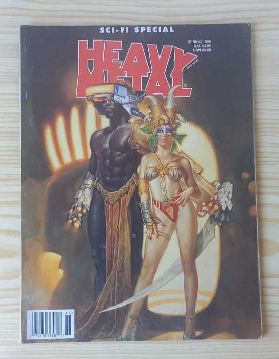 Heavy Metal Magazine, ofereço a quem colecione!