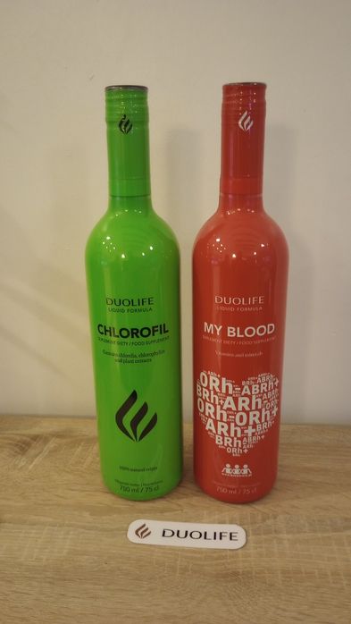 Kondycja wspomaganie doping Duolife Chlorofil My Blood krew energia