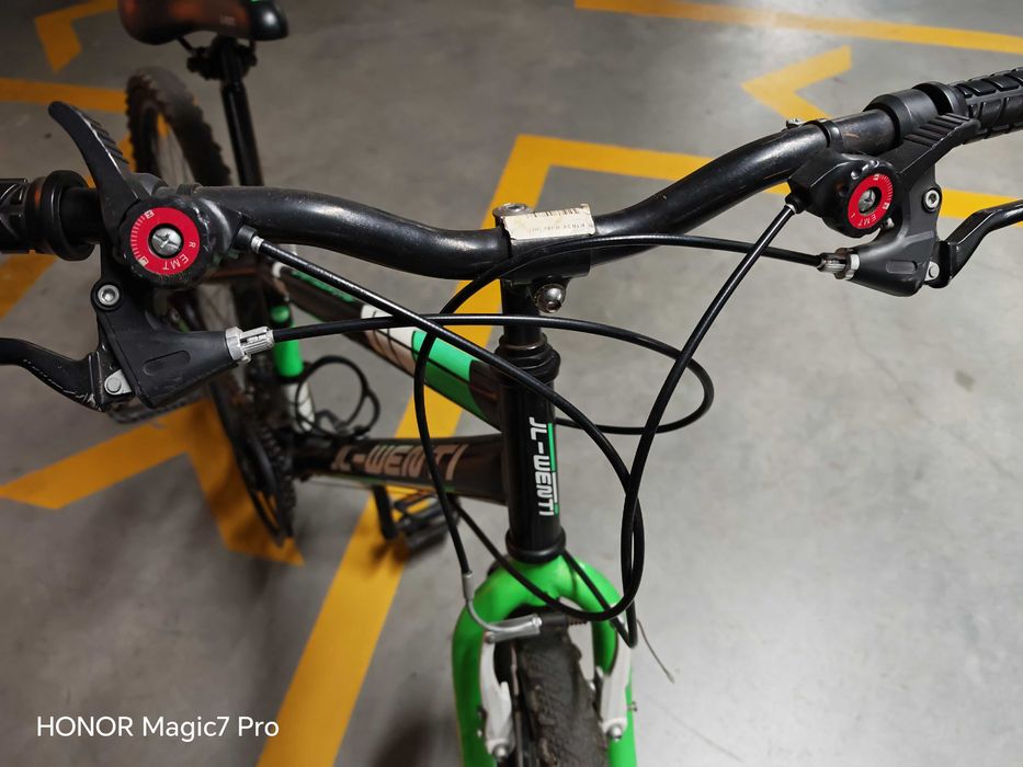 Bicicleta Juvenil JL WENTI 24" – Excelente Estado – Cor Verde