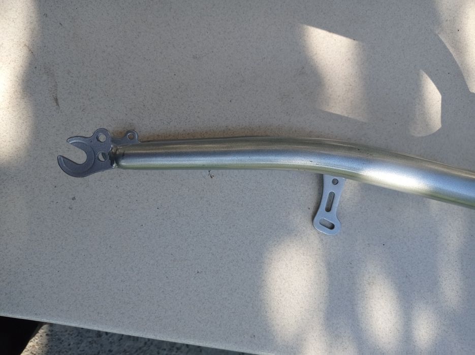 Widelec roweru 26" srebrny