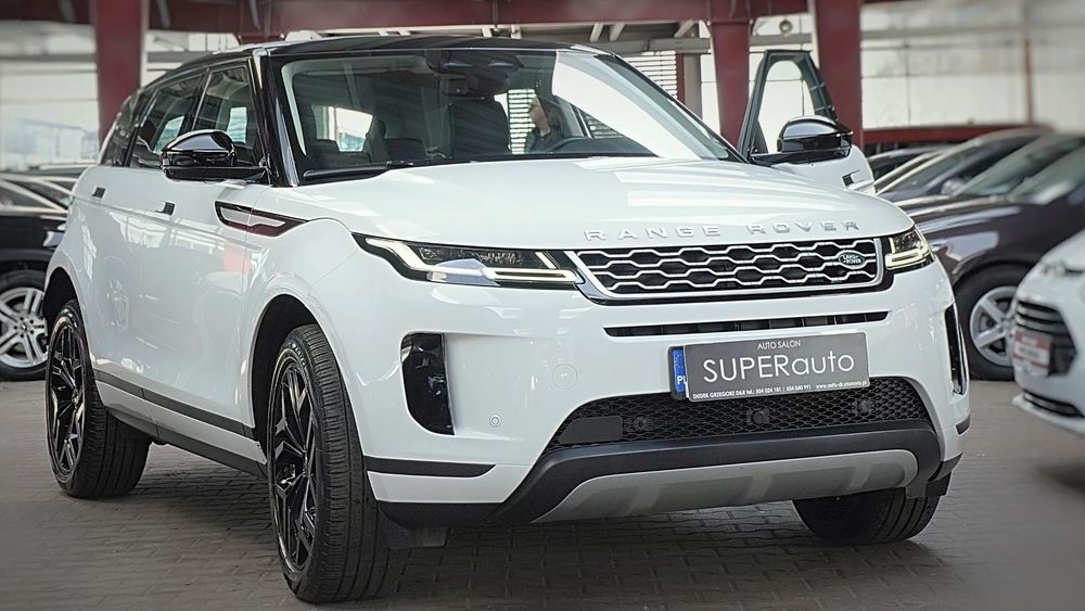 Land Rover Range Rover Evoque 1Właściciel Kraj Bezwypadkowy Vat23 4x4 Serwis Skóry FullLed Navi HAK