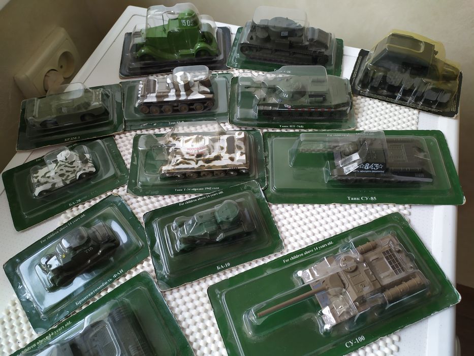 Русские танки БА-20 , СУ-85, БА-10
