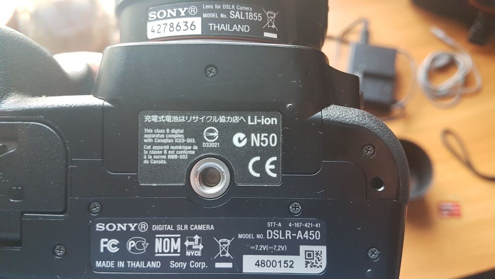 Sprzedam  Aparaty SONY DSLR - A450 Lustrzanka