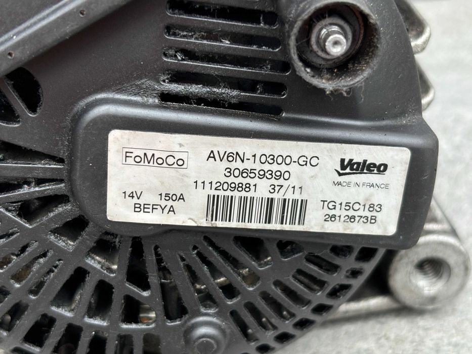 Генератор Volvo V40 V50 V70 S40 S60 S80 C30 1.6 D