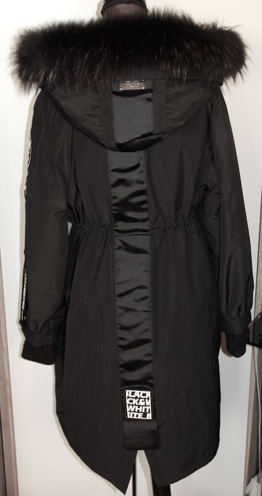 OCHNIK płaszcz kurtka parka 36 s xs m czarna whisper wellensteyn