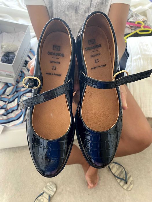 sapatos mulher confortáveis tamanho 40 seaside (usados 1 vez)