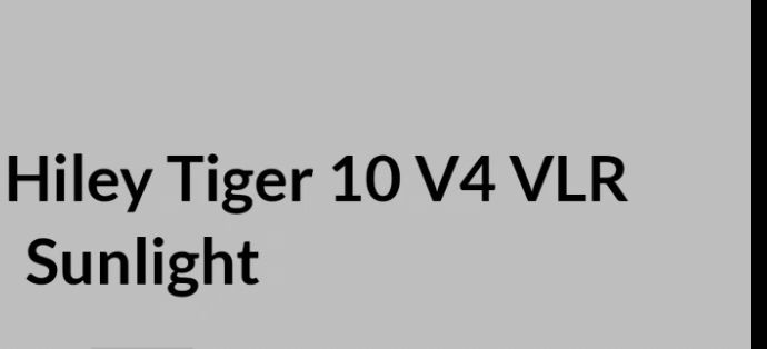 Sprzedam hulajnogę elektryczną Hiley Tiger 10 V4 VLR Sunlight.