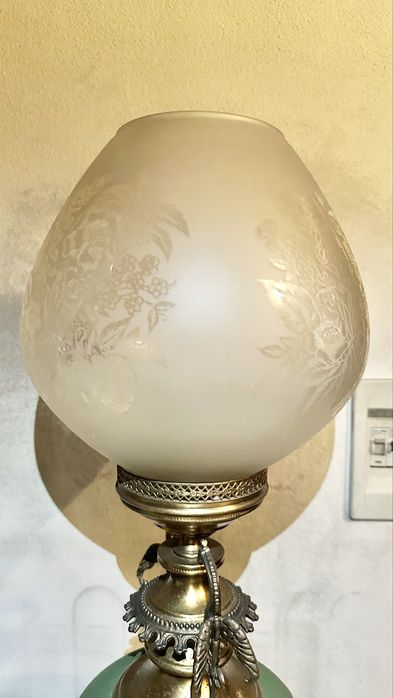 Candeeiro porcelana de mesa