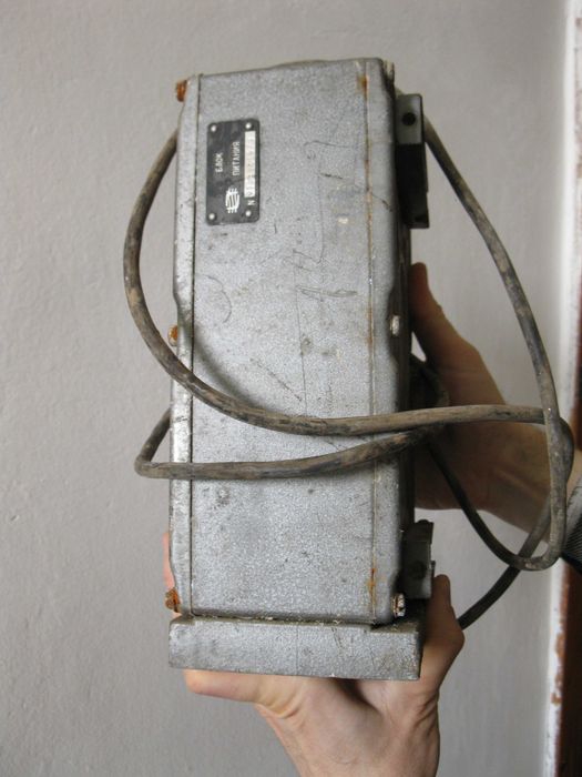 Блок питания 12В 5 А Ампер трансформаторный от раций Пальма СССР