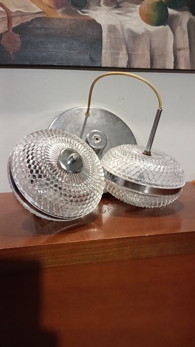 Żyrandol kaskadowy polam ufo prl